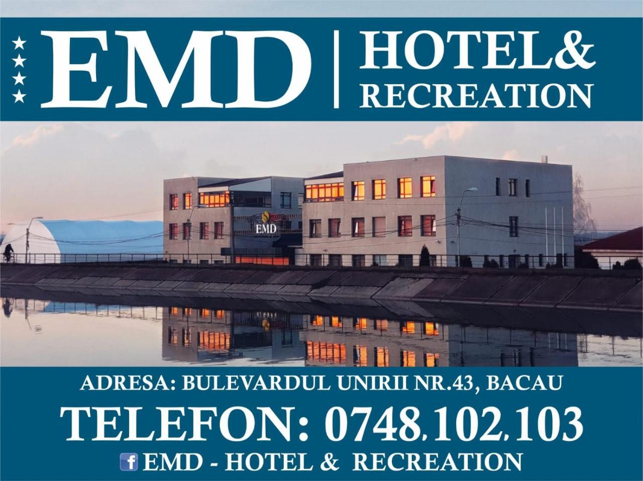 Hotel Emd Bacău Zewnętrze zdjęcie